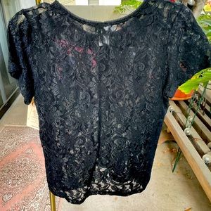 Cinema EtolieBlack lace top
